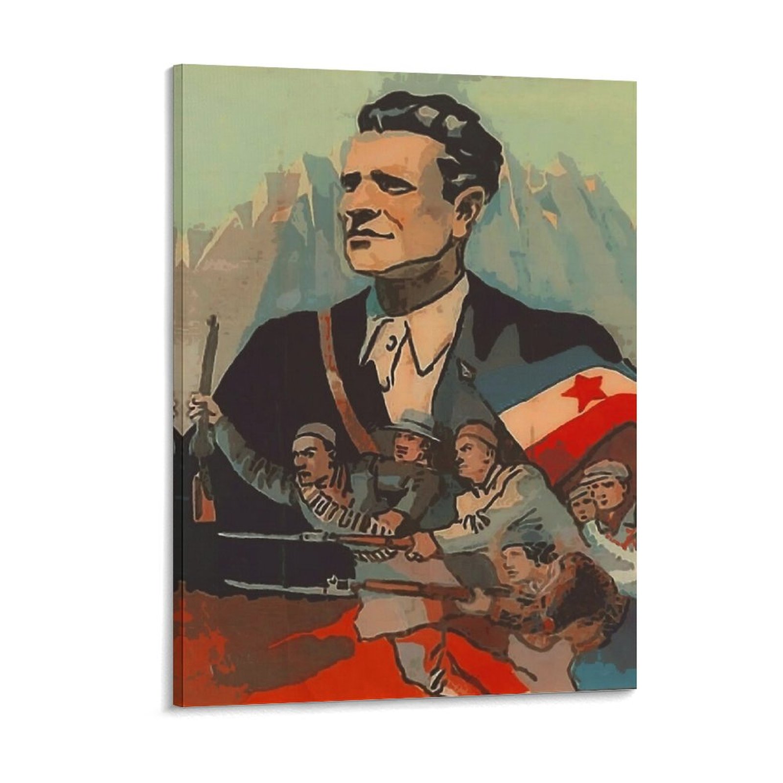 Home Cinema Classic - Jugoslavija Josip Broz Tito Poster Old