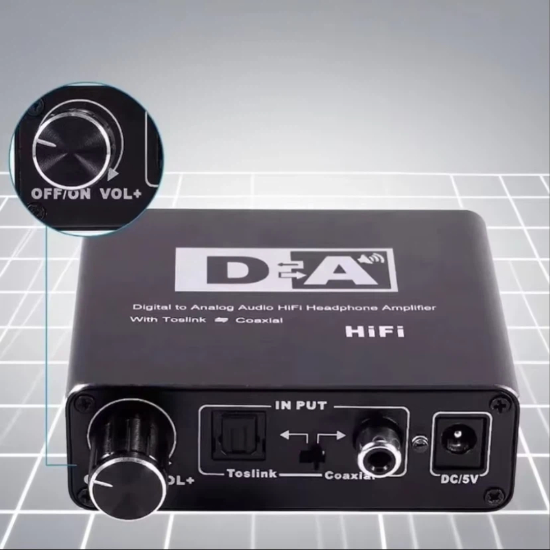 Surround Sound Decoder - HIFI Digital To Analog Audio Converter