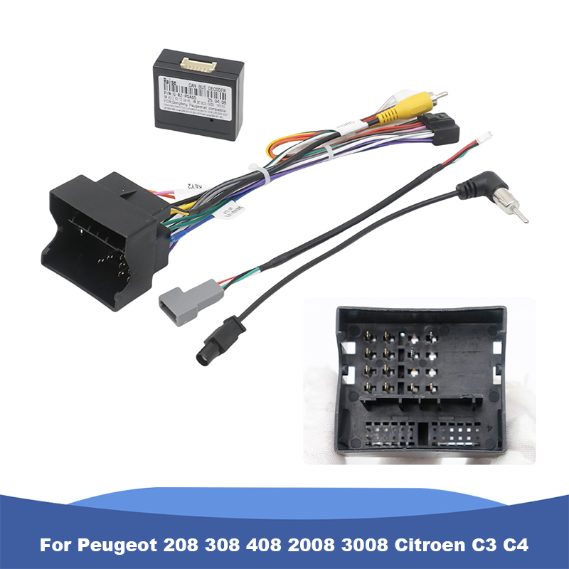 Surround Sound Decoder - G-RZ-PSA65 Canbus Decoder,For Peugeot 208 308