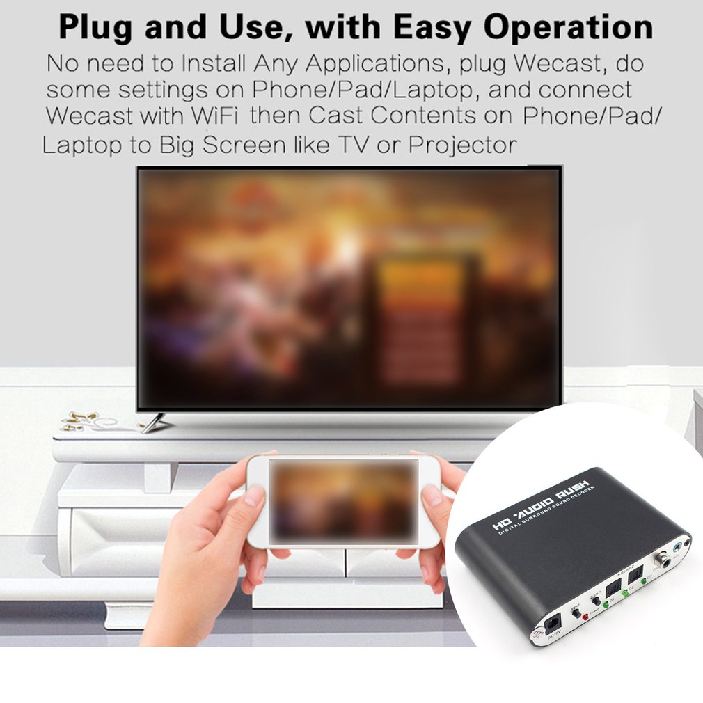 Digital Audio Decoder Converte - Surround Sound Decoder review and price