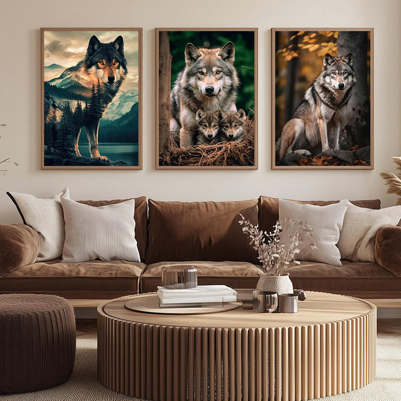 Forest Wild Animal Wolf Feroci - Home Cinema Classic review and price
