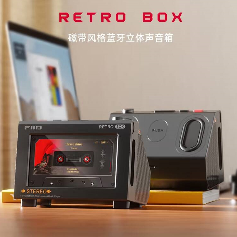 Fiio Retro Box Stereo Speaker  - Surround Sound Decoder review and price