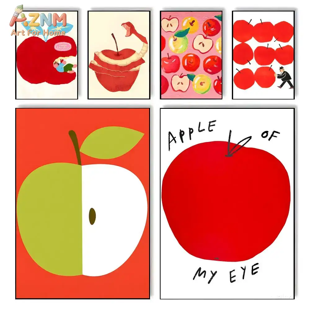 AZNM Cute Red Apple Cartoon Fr - Home Cinema Classic review and price