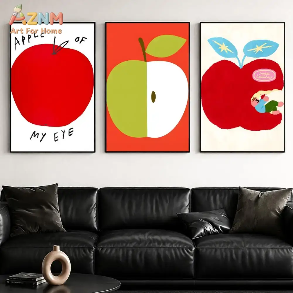 AZNM Cute Red Apple Cartoon Fr - Home Cinema Classic review and price