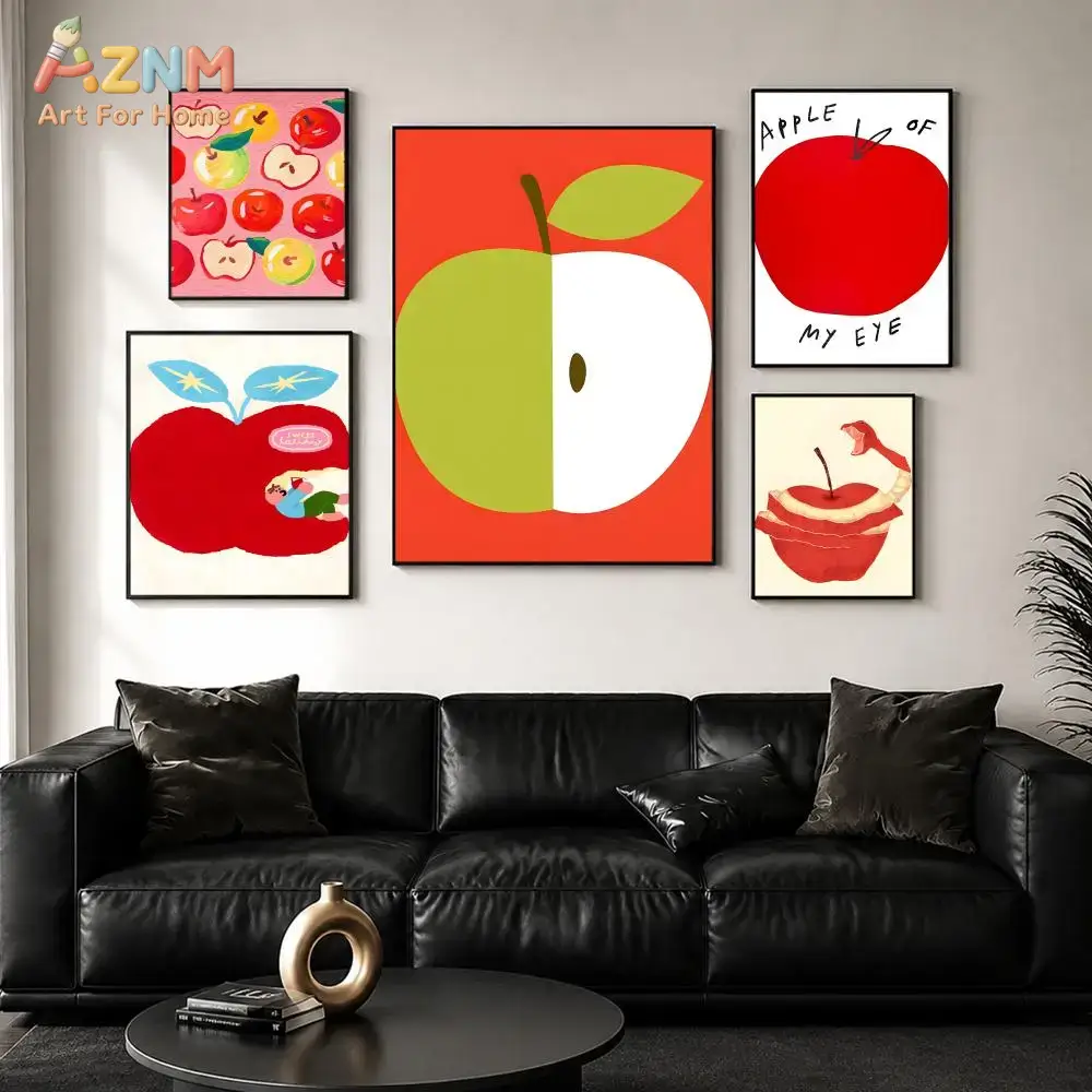 AZNM Cute Red Apple Cartoon Fr - Home Cinema Classic review and price