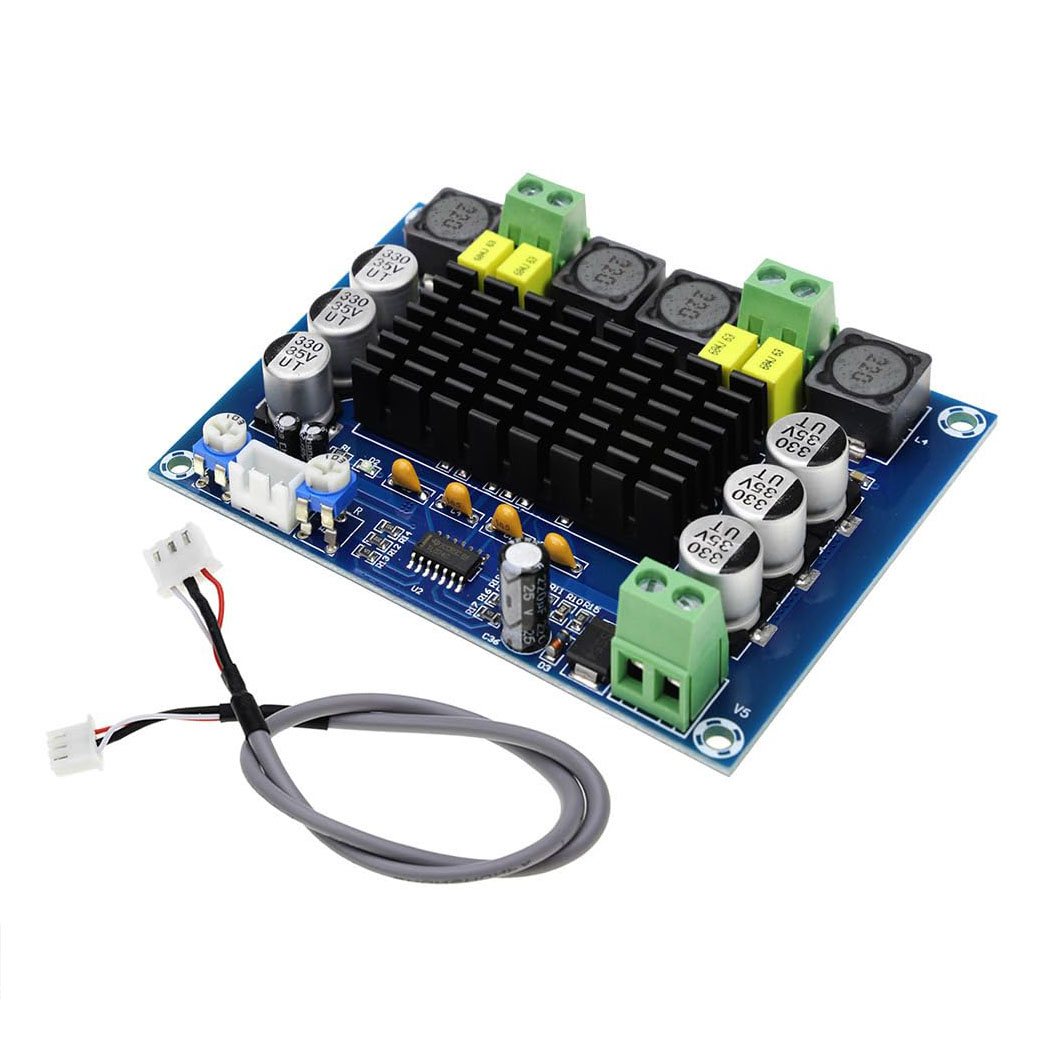DC 12V 24V 120W*2 TPA3116 D2 D - Surround Sound Decoder review and price