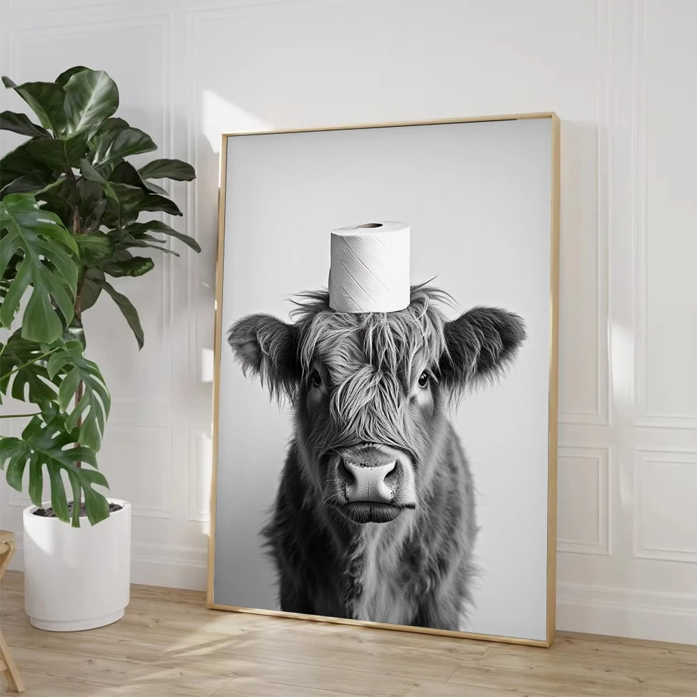 Highland Cow Otter Cat  Raccoo - Home Cinema Classic review and price