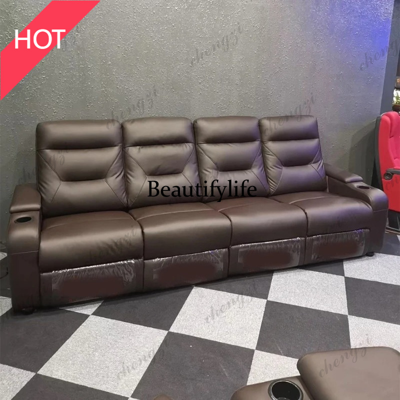 A49 Leather Sofa set With POWE - Home Cinema Couch review and price