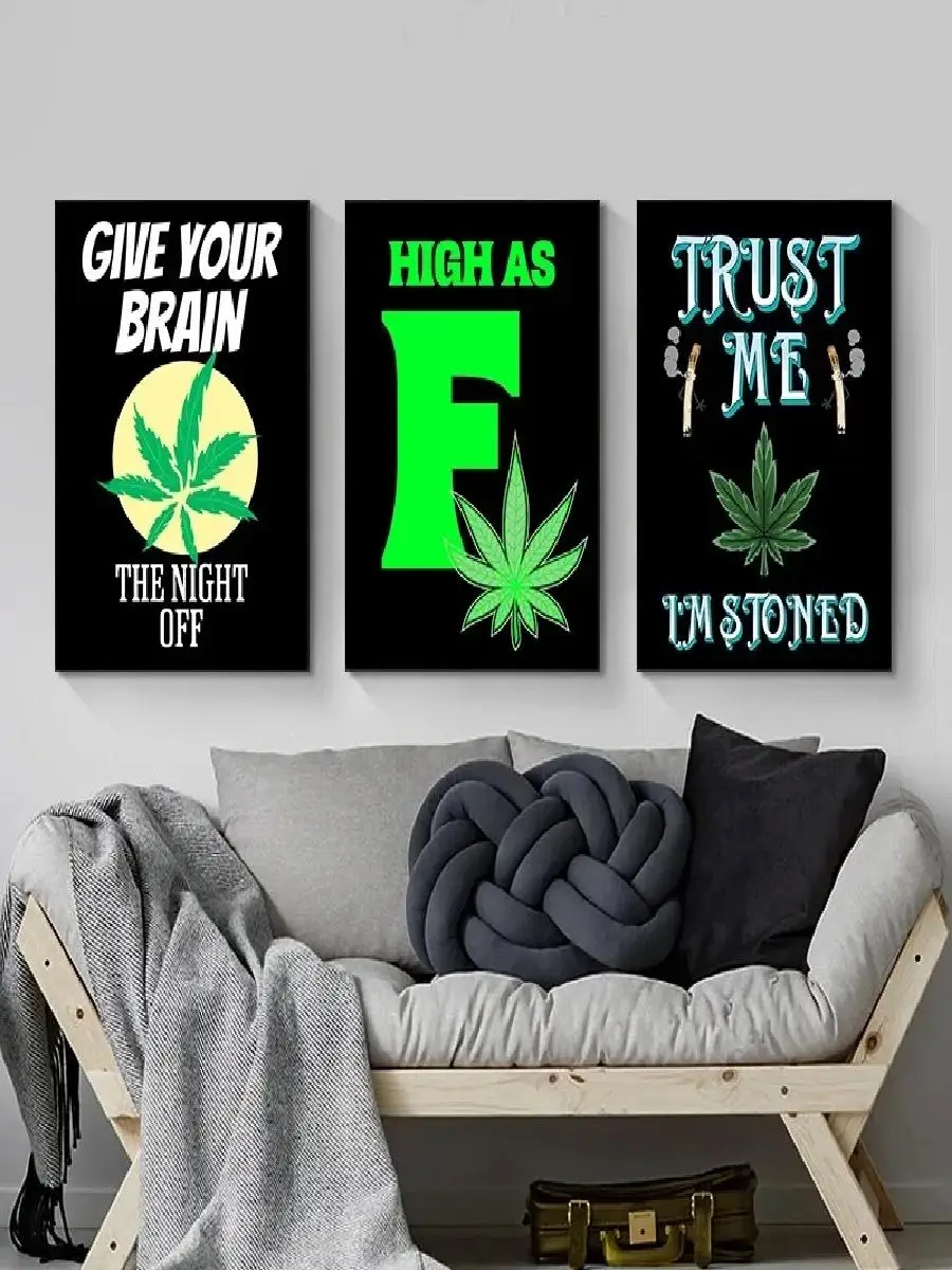Weed Green Plants Smoke Poster - Home Cinema Classic review and price