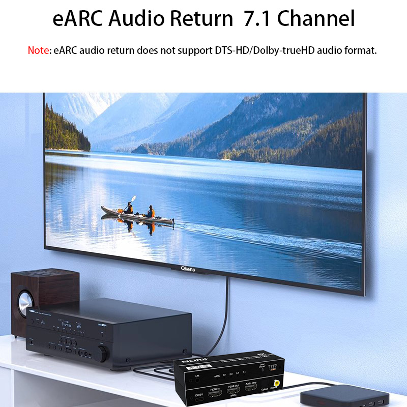 8K HDMI EARC Return Audio Extr - Surround Sound Decoder review and price