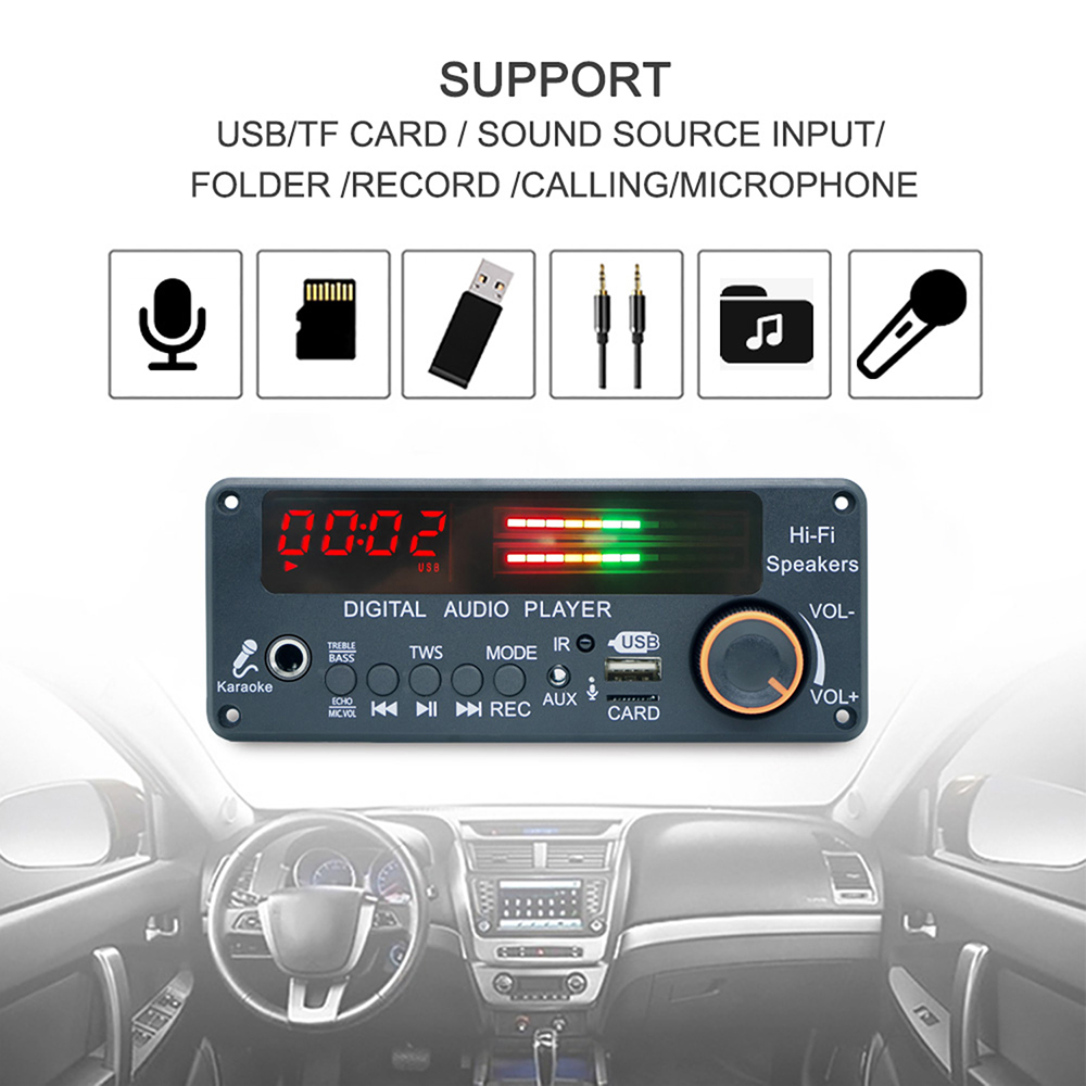 DC12V MP3 WMA WAV Decoder Boar - Surround Sound Decoder review and price